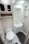 The washroom in the Auto-Sleeper Stanton motorhome
