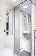 The shower in the Auto-Sleeper Kemerton XL campervan