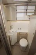 The washroom in the Rapido M96 motorhome