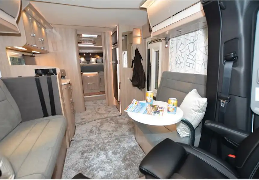 The Coachman Travel Master 545 low profile motorhome layout (Click to view full screen)