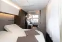 The Adria Alpina Mississippi caravan bedroom