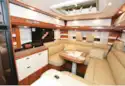 The Carthago Liner-for-two I 53 A-class motorhome rear lounge