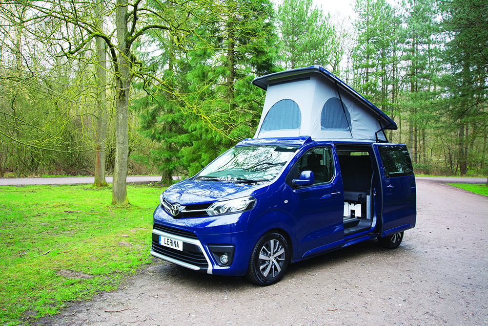 Toyota lerina store camper van