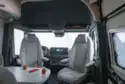 The cab seats swivel to face the lounge area in the Hymer Free S 600 campervan