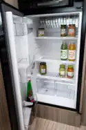The fridge in the Benimar Mileo 202 motorhome