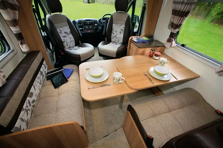 Bailey Approach Compact 540 - motorhome review (Click to view full screen)