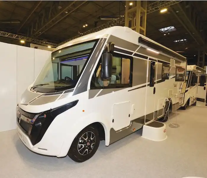 The Mobilvetta Tekno Line K-Yacht 95 A-class motorhome  (Click to view full screen)
