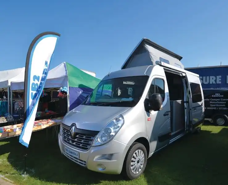 The SB2 Campers Renault Master campervan  (Click to view full screen)