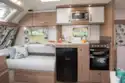 The kitchen is compact but practical