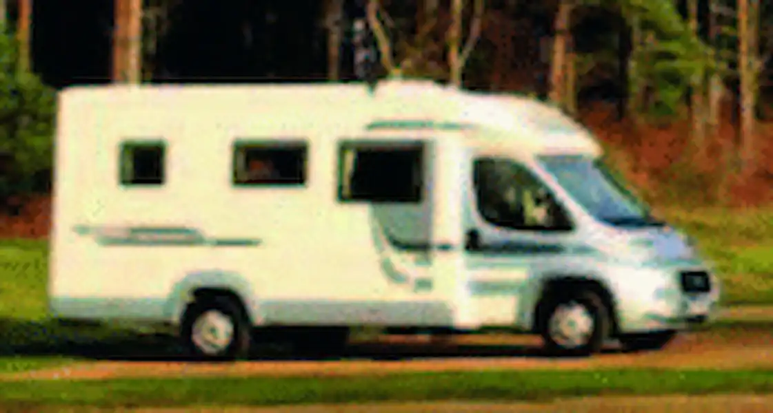 Motorhome review of the Auto-Trail Excel 670B Sport on a 2.2-litre Fiat Ducato base vehicle (Click to view full screen)
