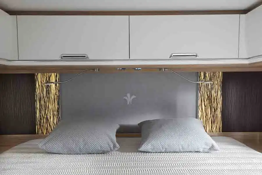Close up view of the bed - picture courtesy of Niesmann (Click to view full screen)