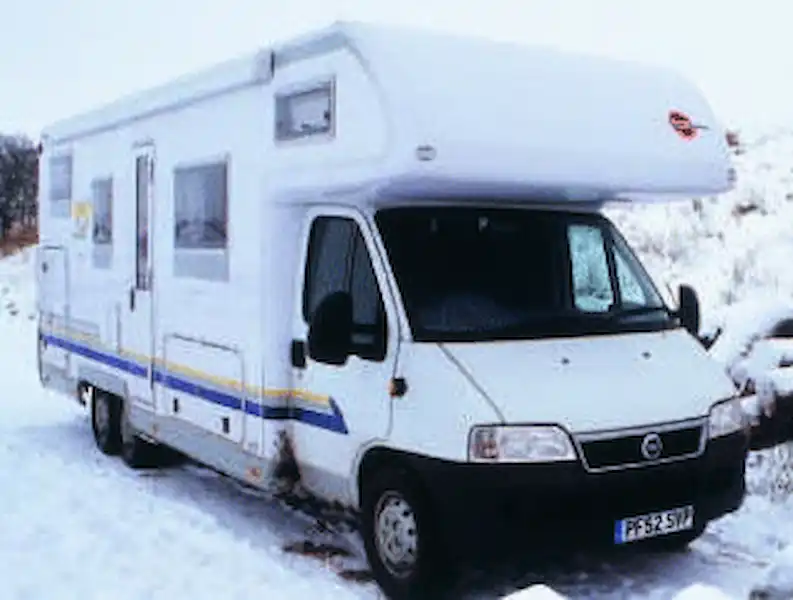 Motorhome review - Bürstner A747-2 (Click to view full screen)