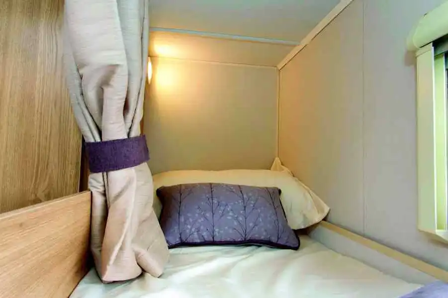 Cosy bunks in the corner (Click to view full screen)