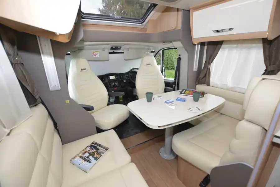 The lounge in the McLouis Fusion 360 motorhome (Click to view full screen)