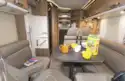 The lounge and living area in the Malibu I 500 QB Touring motorhome