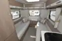 The lounge in the Compass Navigator 120 campervan