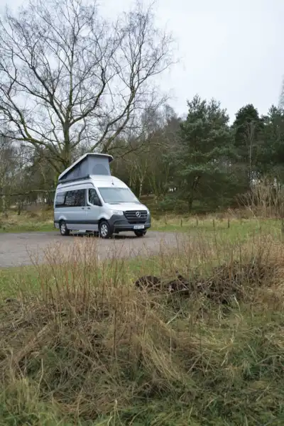 The Hymer DuoCar S motorhome (Click to view full screen)