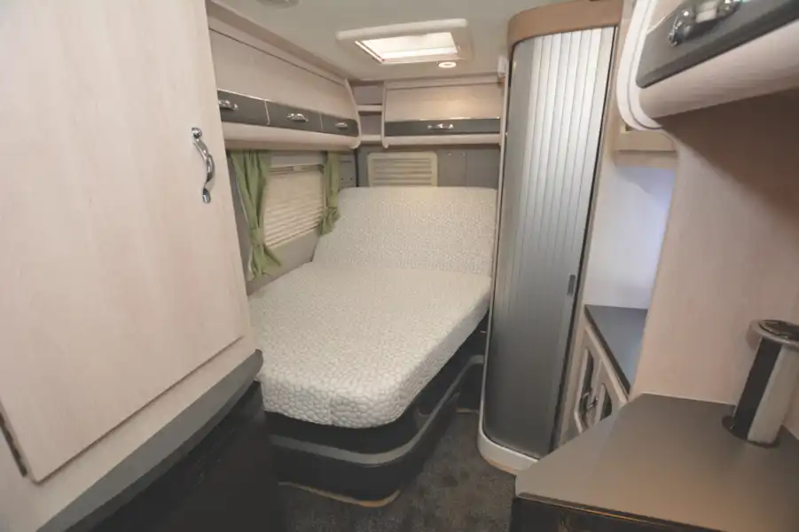 The bed in the Auto-Sleeper Kingham (Click to view full screen)