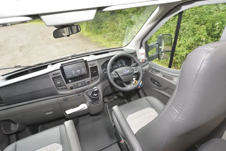 The cab in the Auto-Trail Tribute F72 (Click to view full screen)