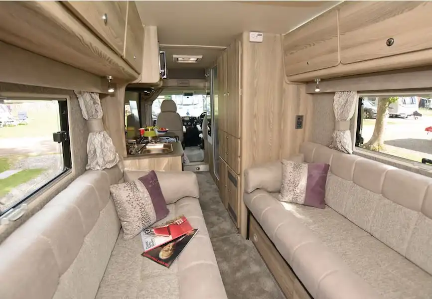 The Auto-Explore RL campervan interior (Click to view full screen)