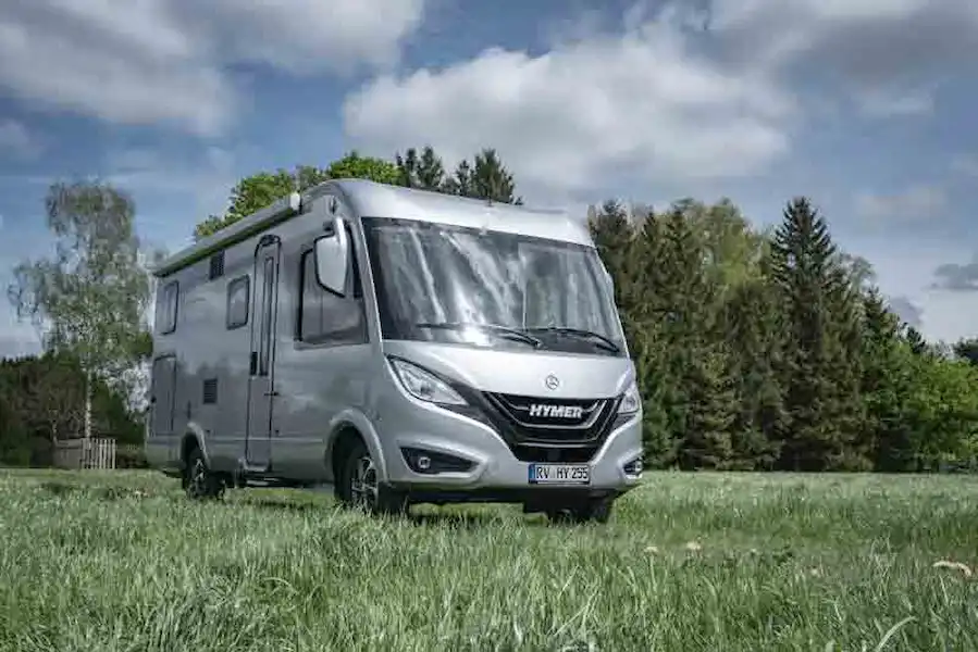 The Hymer B-Class MC I 580 motorhome - picture courtesy of Erwin Hymer (Click to view full screen)