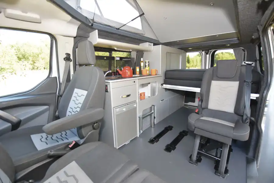 The interior of the Auto-Campers Day Van Eco-line Series (Click to view full screen)