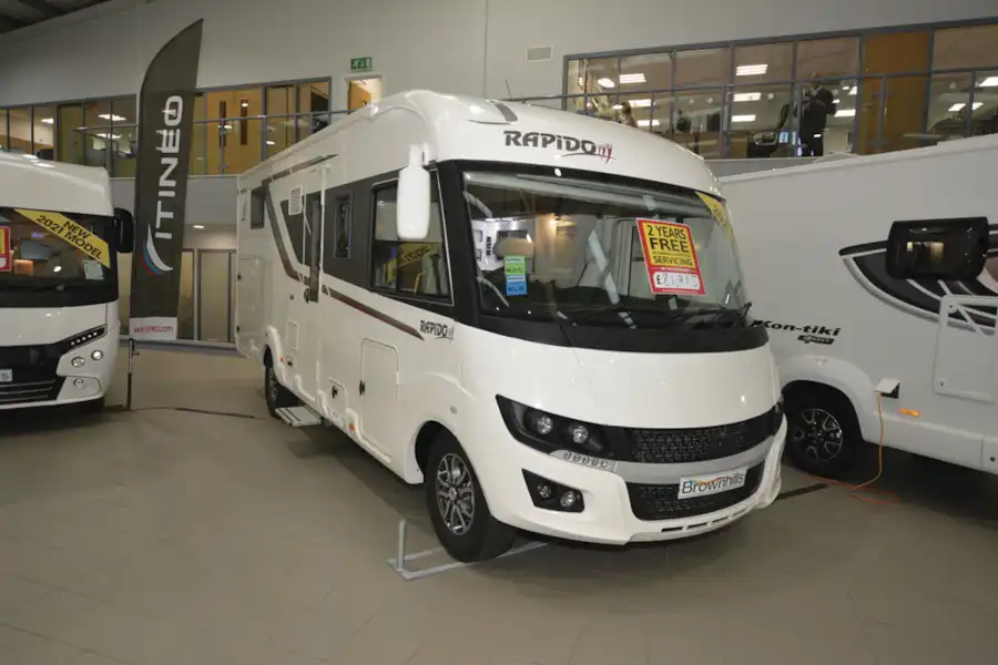 Rapido's 8086dF Ultimate Line motorhome (Click to view full screen)