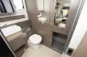 The extra-large, full-sized washroom