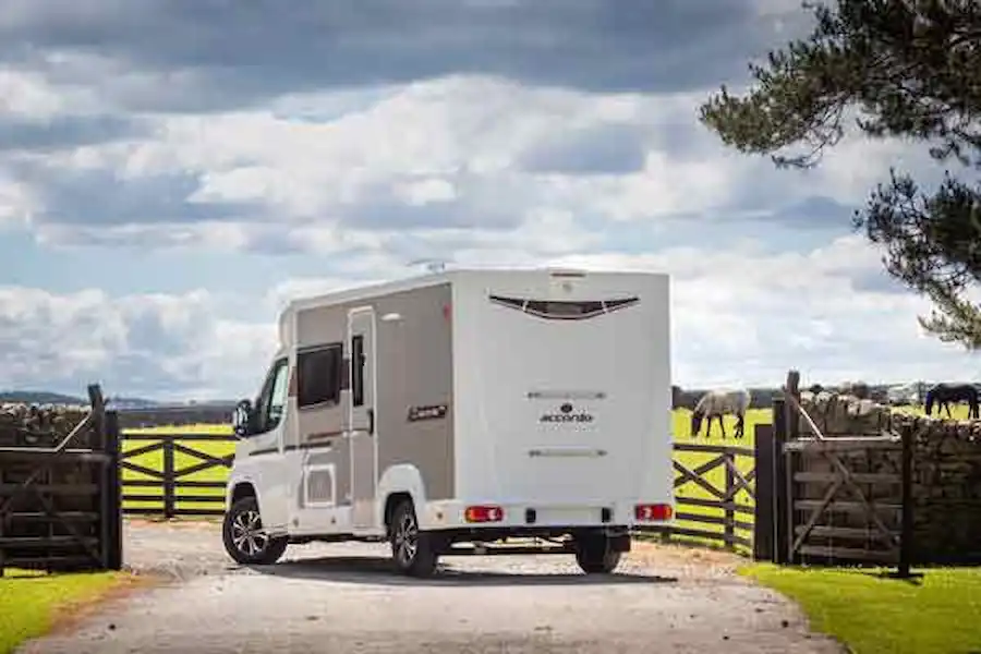 Accordo 105 rear with bike rack fittings (Click to view full screen)
