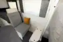 One of the travel seats in the Chausson 778 motorhome