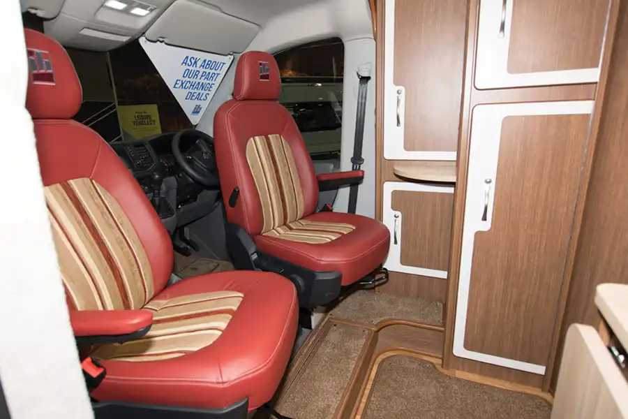 Swivel cab seats (Click to view full screen)