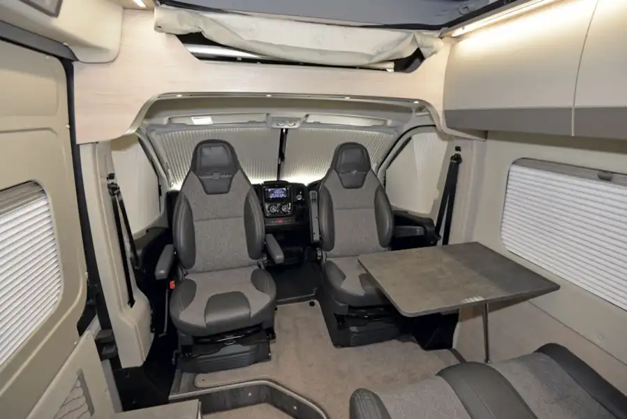 The interior of the Auto-Trail Adventure 65 campervan (Click to view full screen)