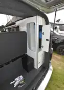 The Wildtracks Discover campervan boot area