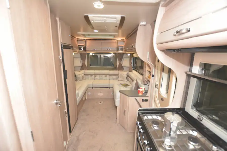 The interior of the Auto-Sleeper Broadway EL motorhome (Click to view full screen)