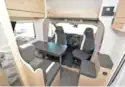 The Chausson S514 Sport Line low-profile motorhome cab area