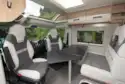 The lounge in the Swift Select 174 campervan