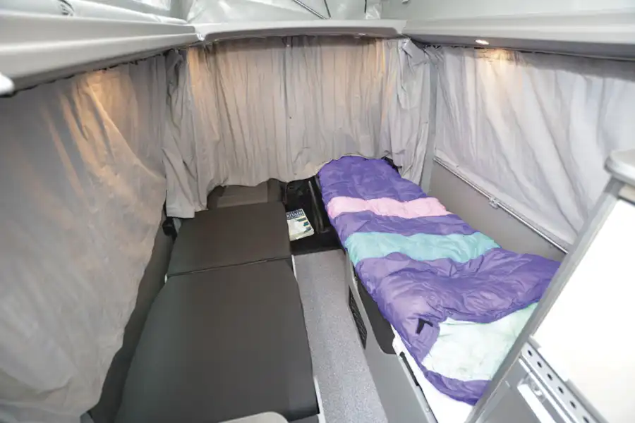 Single beds in the Nexa+ HL campervan (Click to view full screen)