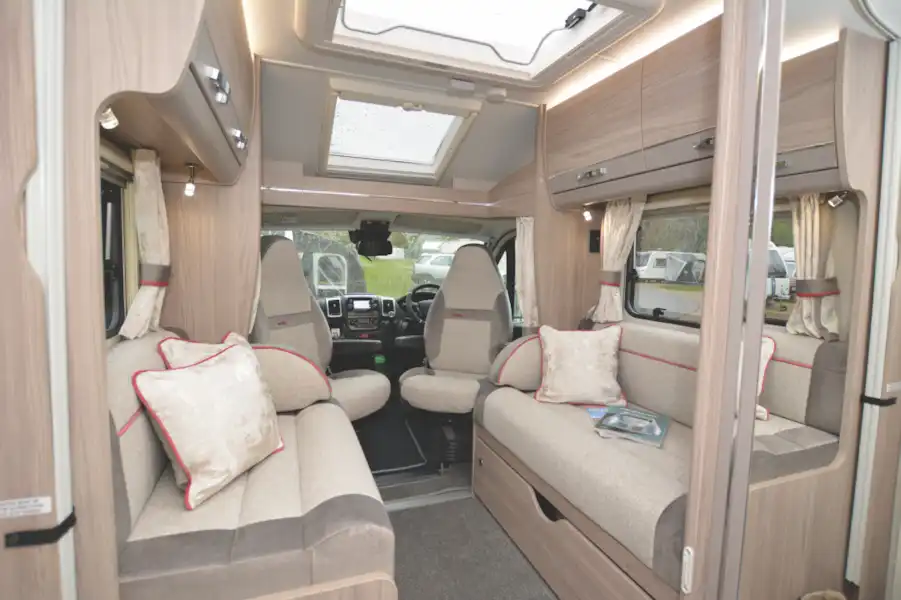 The interior of the Elddis Marquis Majestic 150 (Click to view full screen)