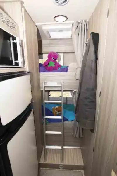 The rear bunk beds are a major plus point © Warners Group Publications, 2019 (Click to view full screen)