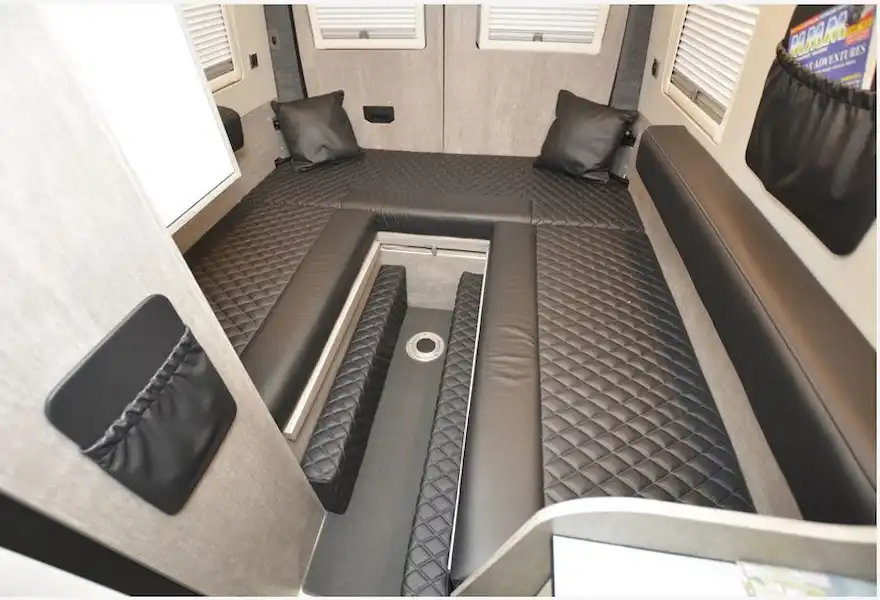 The WildAx Altair high-top campervan lounge (Click to view full screen)