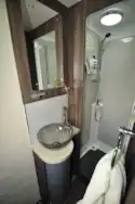 A stylish washroom