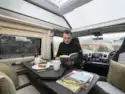 Plenty of space for dining in the Adria Twin Supreme 640 SGX campervan