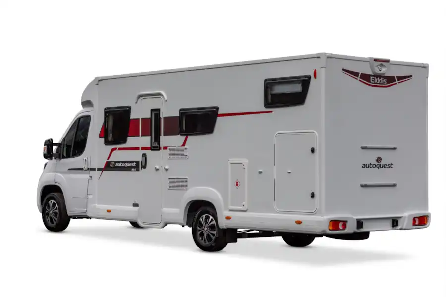 Rear image of the Elddis Autoquest 194 motorhome (Click to view full screen)