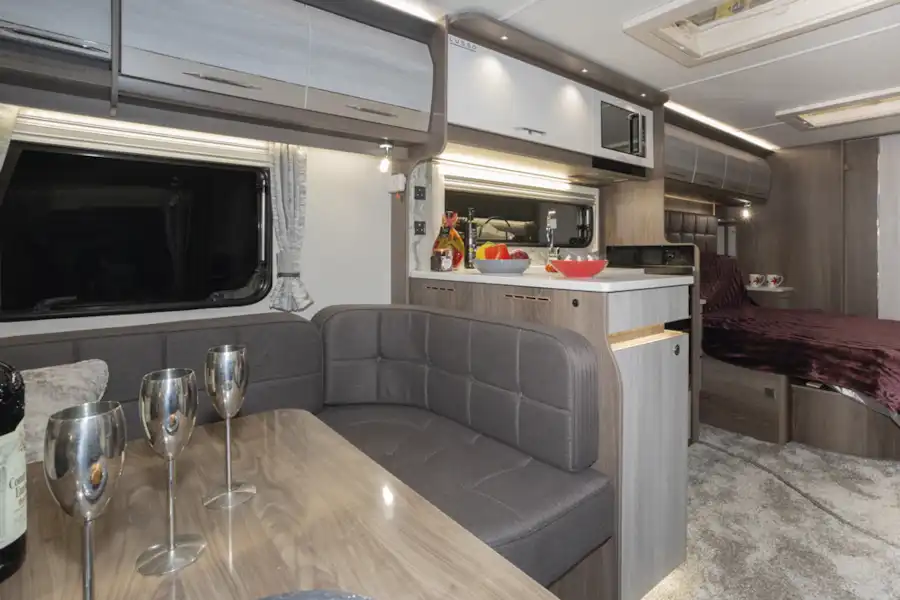 The Coachman Lusso is an impressive caravan (Click to view full screen)