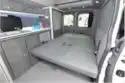 The bed in the Creative Campervans X-Plorer