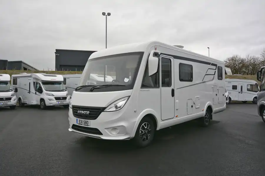 The Hymer Exsis-i 580 Pure motorhome (Click to view full screen)