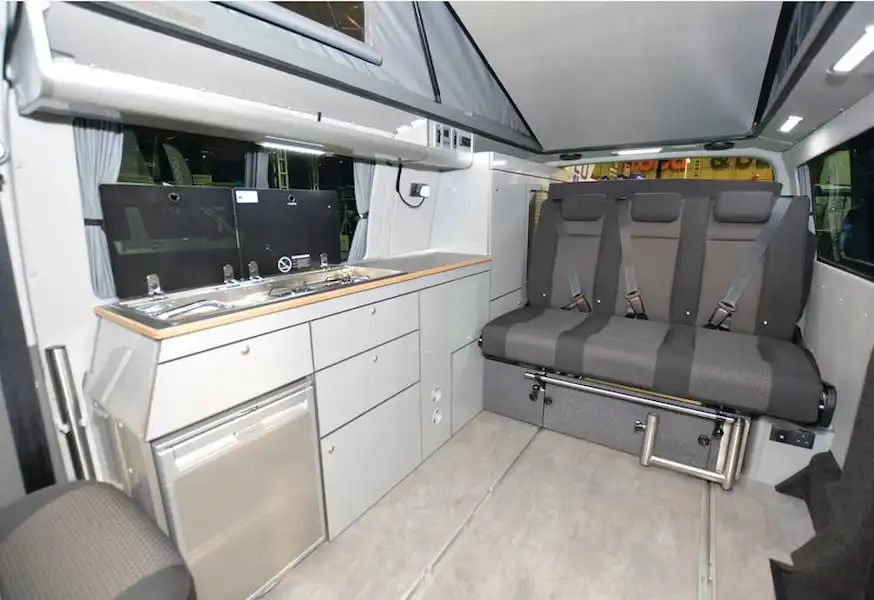 The CMC HemBil Escape-SL campervan interior (Click to view full screen)