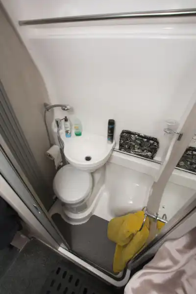 The washroom in the Auto-Sleepers Fairford Plus campervan (Click to view full screen)
