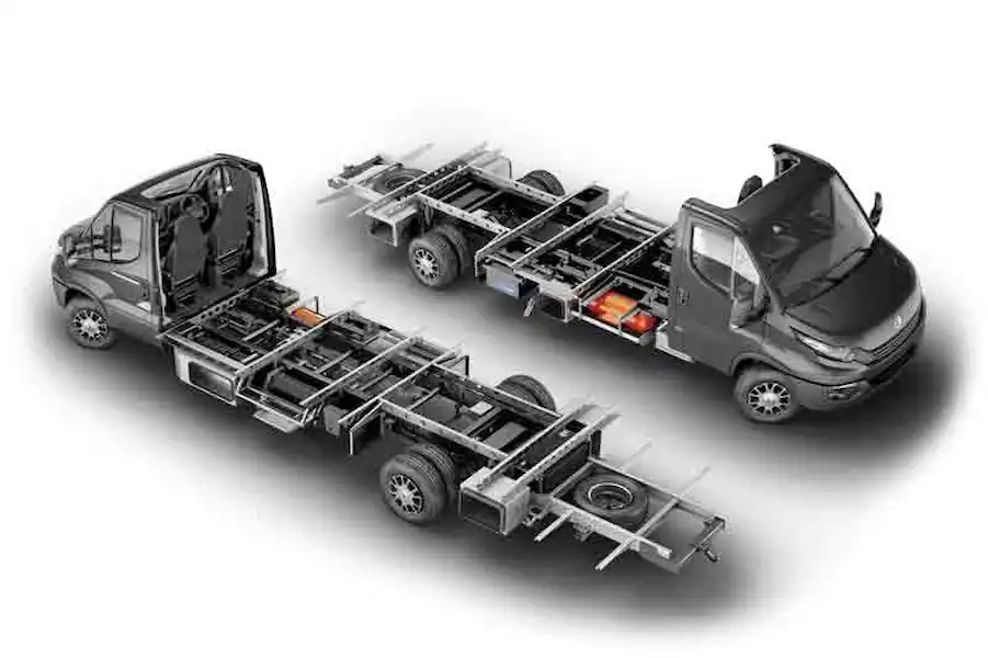 A view of the chassis - picture courtesy of the Swift Group (Click to view full screen)