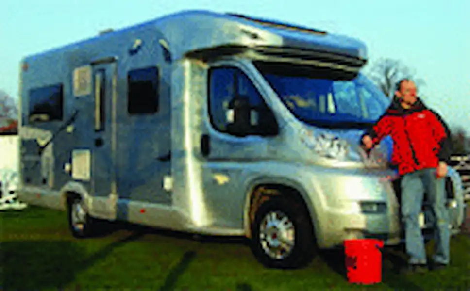 Motorhome review - Moncayo Halcon 735 on 2.3TD LWB Fiat Ducato (Click to view full screen)
